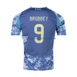 AFC Ajax Brian Brobbey 9 Koszulka Męska Wyjazdowy 2024-2025 Krótkie Rękawy