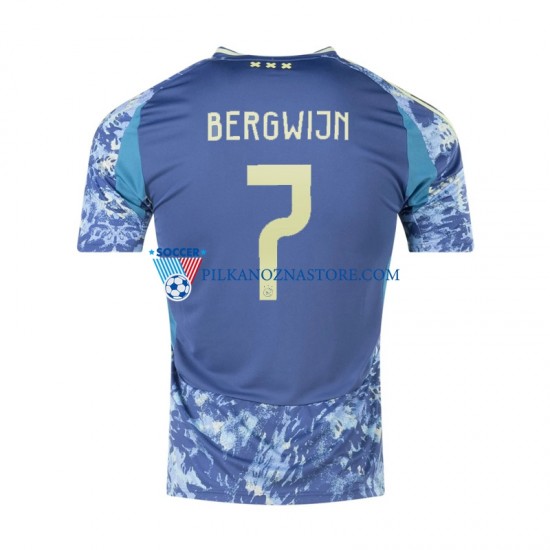 AFC Ajax Steven Bergwijn 7 Koszulka Męska Wyjazdowy 2024-2025 Krótkie Rękawy