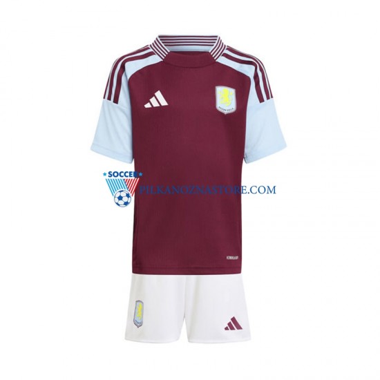 Aston Villa dla Dzieci Koszulka Domowy 2024-2025 Krótkie Rękawy