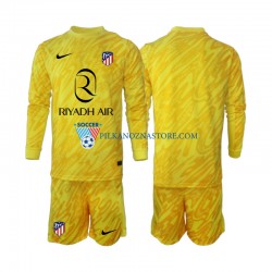 Strój Bramkarski Atlético Madryt dla Dzieci Koszulka Trzeci 2024-2025 Długie Rękawy