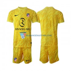 Strój Bramkarski Atlético Madryt dla Dzieci Koszulka Trzeci 2024-2025 Krótkie Rękawy