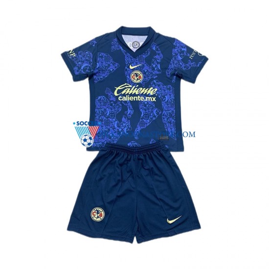 Club América dla Dzieci Koszulka Wyjazdowy 2024-2025 Krótkie Rękawy