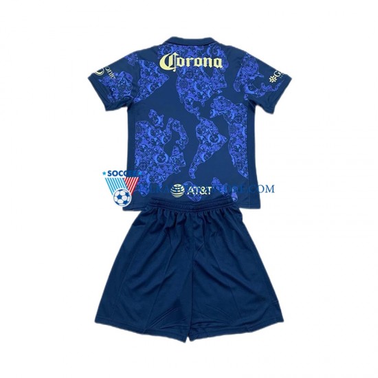 Club América dla Dzieci Koszulka Wyjazdowy 2024-2025 Krótkie Rękawy