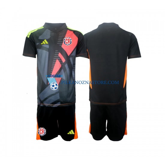 Strój Bramkarski Kostaryka dla Dzieci Koszulka Trzeci 2024 Krótkie Rękawy