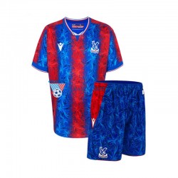 Crystal Palace dla Dzieci Koszulka Domowy 2024-2025 Krótkie Rękawy