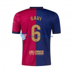 FC Barcelona GAVI 6 Koszulka Męska Domowy 2024-2025 Krótkie Rękawy