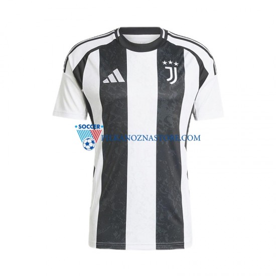 Juventus Koszulka Męska Domowy 2024-2025 Krótkie Rękawy