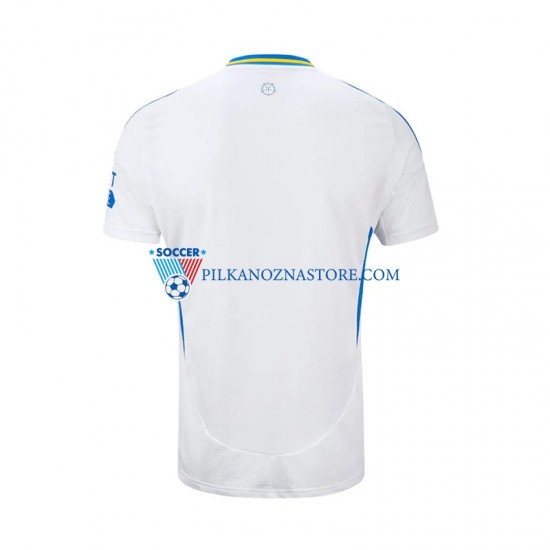 Leeds United Koszulka Męska Domowy 2024-2025 Krótkie Rękawy