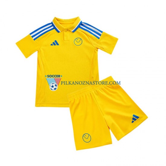 Leeds United dla Dzieci Koszulka Wyjazdowy 2024-2025 Krótkie Rękawy