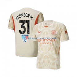 Strój Bramkarski Manchester City Ederson M 31 Koszulka Męska Trzeci 2024-2025 Krótkie Rękawy