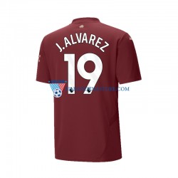 Manchester City Julian Alvarez 19 Koszulka Męska Trzeci 2024-2025 Krótkie Rękawy
