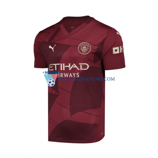 Manchester City Koszulka Męska Trzeci 2024-2025 Krótkie Rękawy