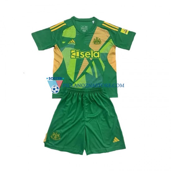 Strój Bramkarski Newcastle United dla Dzieci Koszulka Domowy 2024-2025 Krótkie Rękawy