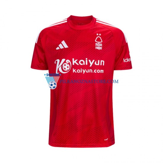 Nottingham Forest Koszulka Męska Domowy 2024-2025 Krótkie Rękawy