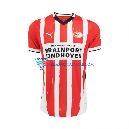 PSV Eindhoven Koszulka Męska Domowy 2024-2025 Krótkie Rękawy
