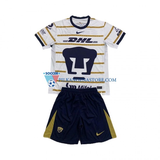 Pumas UNAM dla Dzieci Koszulka Domowy 2024-2025 Krótkie Rękawy