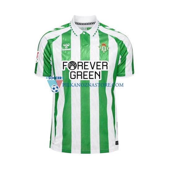 Real Betis Koszulka Męska Domowy 2024-2025 Krótkie Rękawy