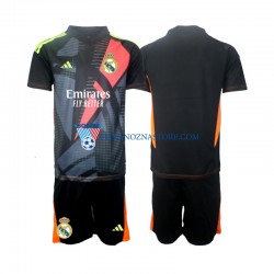 Strój Bramkarski Real Madryt dla Dzieci Koszulka Wyjazdowy 2024-2025 Krótkie Rękawy
