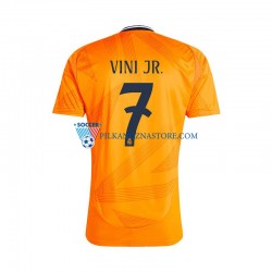 Real Madryt VINI JR 7 Koszulka Męska Wyjazdowy 2024-2025 Krótkie Rękawy