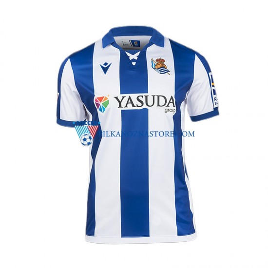 Real Sociedad Koszulka Męska Domowy 2024-2025 Krótkie Rękawy