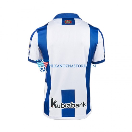 Real Sociedad Koszulka Męska Domowy 2024-2025 Krótkie Rękawy