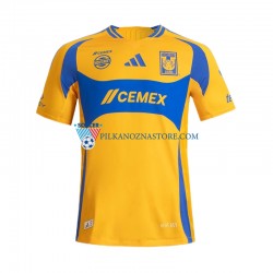 Tigres UANL Koszulka Męska Domowy 2024-2025 Krótkie Rękawy