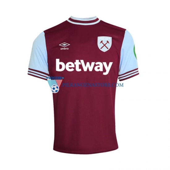 West Ham United Koszulka Męska Domowy 2024-2025 Krótkie Rękawy