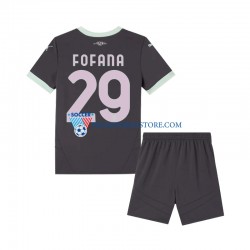 AC Milan dla Dzieci Fofana 29 Koszulka Trzeci 2024-2025 Krótkie Rękawy