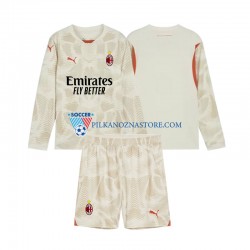 Strój Bramkarski AC Milan dla Dzieci Koszulka Trzeci 2024-2025 Długie Rękawy