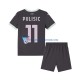 AC Milan dla Dzieci Pulisic 11 Koszulka Trzeci 2024-2025 Krótkie Rękawy
