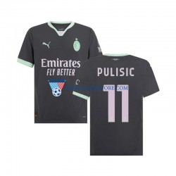 AC Milan Pulisic 11 Koszulka Męska Trzeci 2024-2025 Krótkie Rękawy
