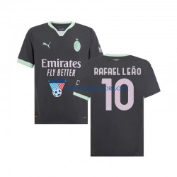 AC Milan Rafael Leao 10 Koszulka Męska Trzeci 2024-2025 Krótkie Rękawy