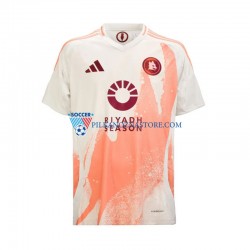 AS Roma Koszulka Męska Wyjazdowy 2024-2025 Krótkie Rękawy