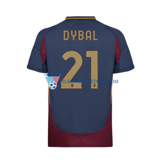 AS Roma Paulo Dybala 21 Koszulka Męska Trzeci 2024-2025 Krótkie Rękawy