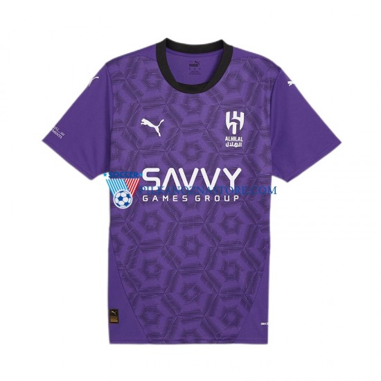 Al Hilal Koszulka Męska Trzeci 2024-2025 Krótkie Rękawy