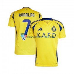 Al Nassr Cristiano Ronaldo 7 Koszulka Męska Domowy 2024-2025 Krótkie Rękawy