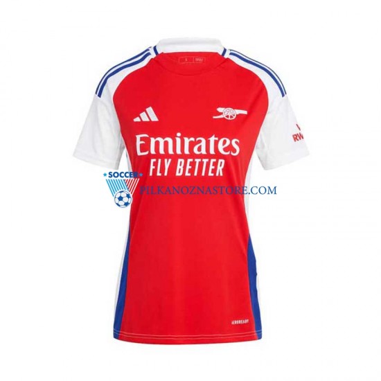 Arsenal Koszulka Damska Domowy 2024-2025 Krótkie Rękawy