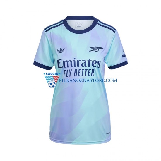 Arsenal Koszulka Damska Trzeci 2024-2025 Krótkie Rękawy