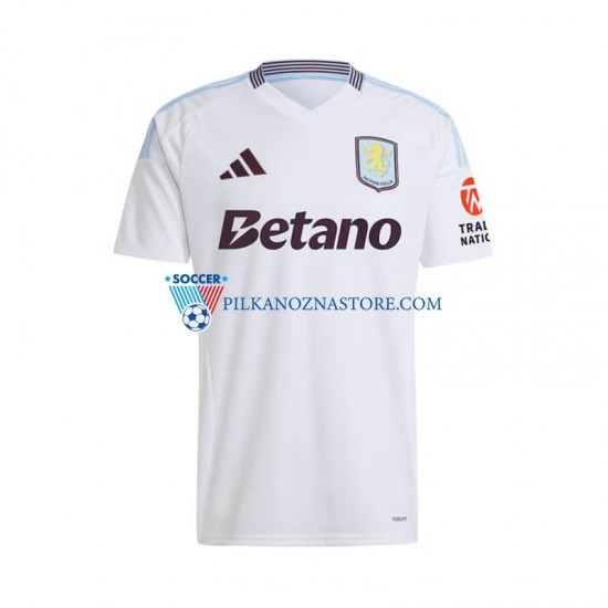 Aston Villa Koszulka Męska Wyjazdowy 2024-2025 Krótkie Rękawy