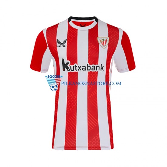 Athletic Bilbao Koszulka Męska Domowy 2024-2025 Krótkie Rękawy