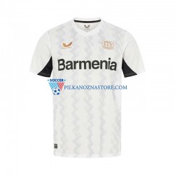 Bayer 04 Leverkusen Koszulka Męska Wyjazdowy 2024-2025 Krótkie Rękawy