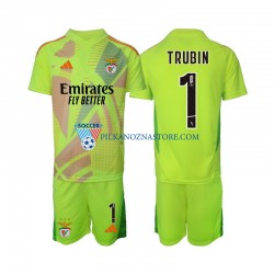 Strój Bramkarski Benfica dla Dzieci Anatolij Trubin 1 Koszulka Domowy 2024-2025 Krótkie Rękawy