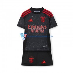 Benfica dla Dzieci Koszulka Wyjazdowy 2024-2025 Krótkie Rękawy