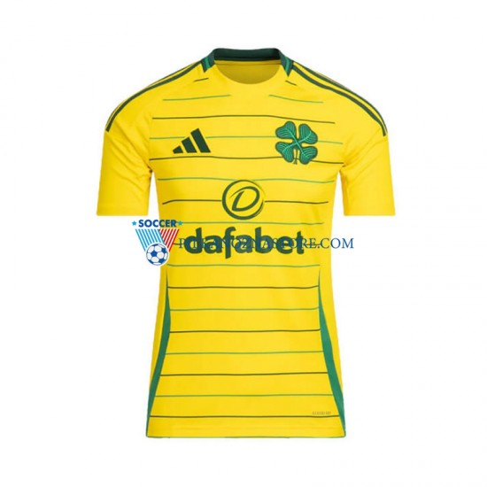 Celtic Koszulka Męska Wyjazdowy 2024-2025 Krótkie Rękawy