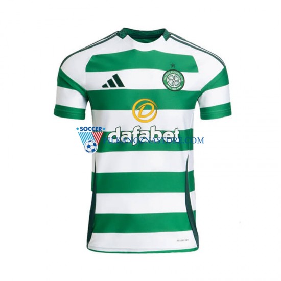 Celtic Koszulka Męska Domowy 2024-2025 Krótkie Rękawy