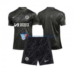 Strój Bramkarski Chelsea dla Dzieci Koszulka Wyjazdowy 2024-2025 Krótkie Rękawy