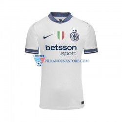 Inter Mediolan Koszulka Męska Wyjazdowy 2024-2025 Krótkie Rękawy
