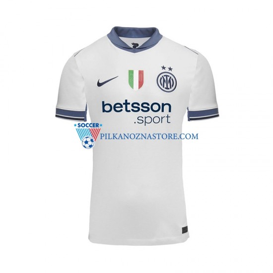 Inter Mediolan Koszulka Męska Wyjazdowy 2024-2025 Krótkie Rękawy