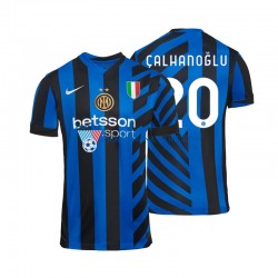 Inter Mediolan Hakan Calhanoglu 20 Koszulka Męska Domowy 2024-2025 Krótkie Rękawy