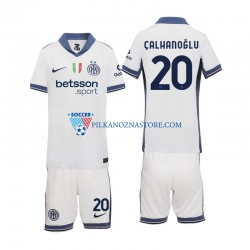Inter Mediolan dla Dzieci Hakan Calhanoglu 20 Koszulka Wyjazdowy 2024-2025 Krótkie Rękawy
